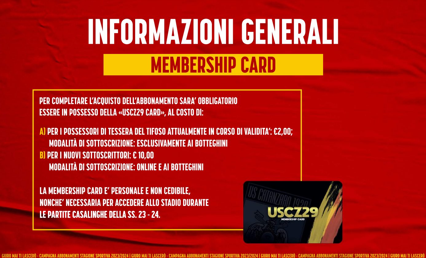 catanzaro-membership-card