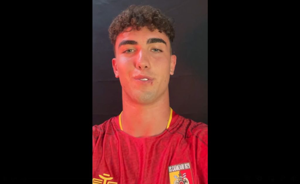 davide veroli saluto catanzaro