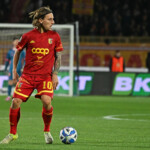 Jacopo Petriccione during Us Catanzaro vs Cesena Fc Italian soccer Serie B match in Catanzaro Stadio Nicola Ceravolo, Italy,Febraury 1, 2025