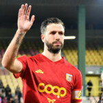 Pietro Iemmello during Us Catanzaro vs Cesena Fc Italian soccer Serie B match in Catanzaro Stadio Nicola Ceravolo, Italy,Febraury 1, 2025
