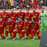 Team Catanzaro during the Italian Serie B match between Catanzaro vs Cesena at Nicola Ceravolo Stadium on May, 17 2025 in Catanzaro, Italy
