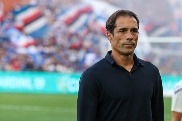 IPA88354164 - Serie B, Day 2, Genova, Stadio Ferraris, Sampdoria - Juve Stabia, in the photo: mister Bernardo Corradi